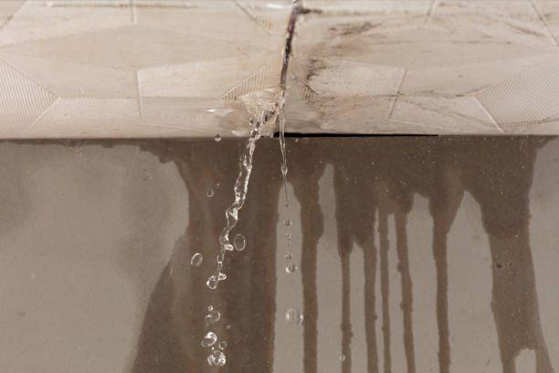 Professional Flood Damage Cleanup technician working in Wharton, NJ